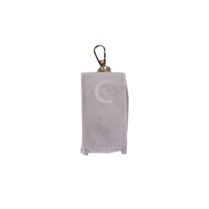 POOP BAG SQUARE VELVET SOFT ROSE