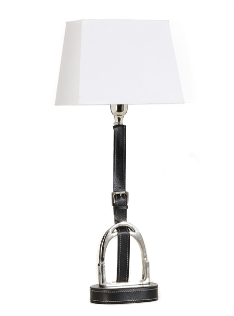 LAMPA STIGBYGEL SVART/BEIGE