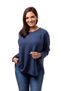 TRÖJA ANNA JEANSBLÅ