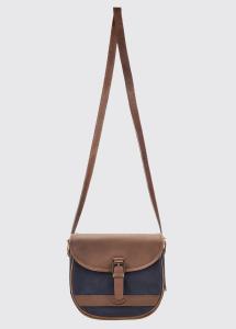 VÄSKA CLARA NAVY/BROWN
