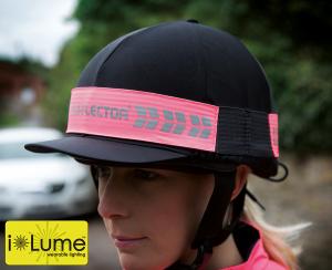 HJÄLMREFLEX MED LAMPA ROSA