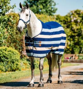 FLEECETÄCKE NEWMARKET WHITNEY/NAVY