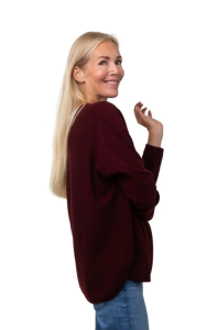 TRÖJA ANNA BORDEAUX