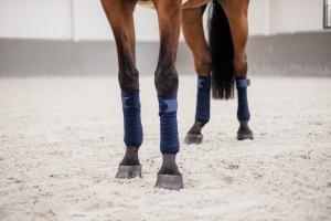 FLEECE BANDAGE GLITTER NAVY