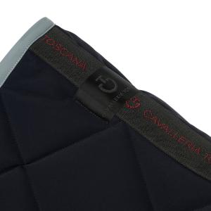 SCHABRAK QUILTED RHOMBI PONNY NAVY