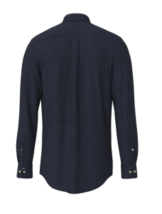 SKJORTA DENIM NAVY