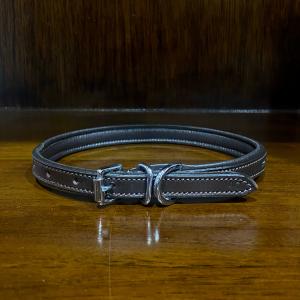 HUNDHALSBAND DIAMANT BRUN