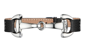 ARMBAND ALBA PURE SVART SILVER