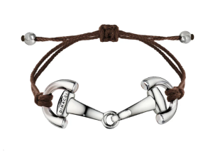 ARMBAND PONY BRUNT SILVER