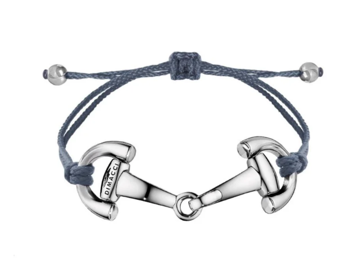 ARMBAND PONY GRÅ SILVER