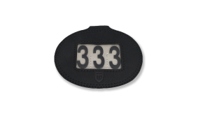 NUMMERLAPP LITEN SVART