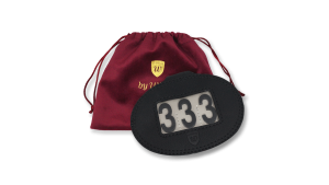 NUMMERLAPP LITEN SVART