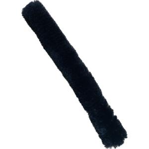 MARTINGALSKYDD FÅRSKINN SVART