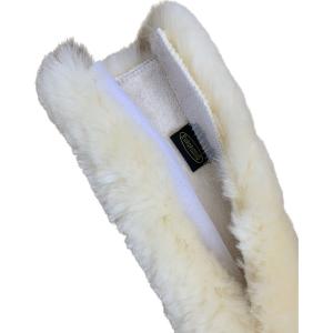 MARTINGALSKYDD FÅRSKINN BRUN