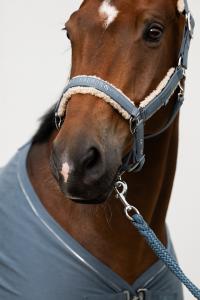 GRIMMA DENIM DOUBLEPIN TEDDY BLUE