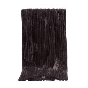 PLÄD COSY BLACK TRUFFLE