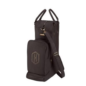 STÖVEL & HJÄLM VÄSKA FAUX FUR BLACK TRUFFLE