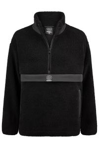 FLEECETRÖJA TEDDY BLACK