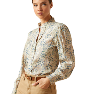 BLUS CRICKLADE FLORAL PRINT