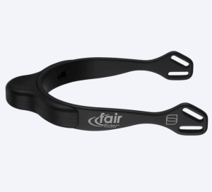 SPORRAR FAIRRIDER RUND HALS 20 MM BLACK