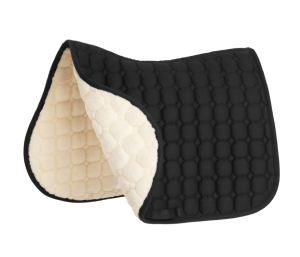 SCHABRAK OCTAGON FAUX FUR HOPP SVART