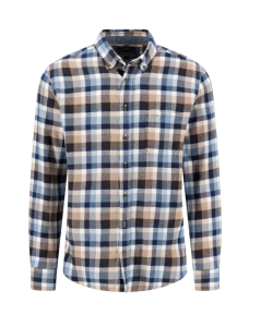 SKJORTA FLANNEL TOBACCO