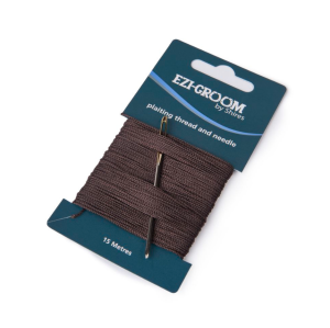 FLÄTNINGSTRÅD BRUN