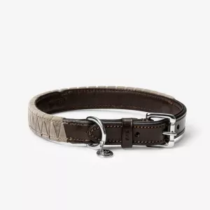 HUNDHALSBAND SHARKTOOTH GRÅ