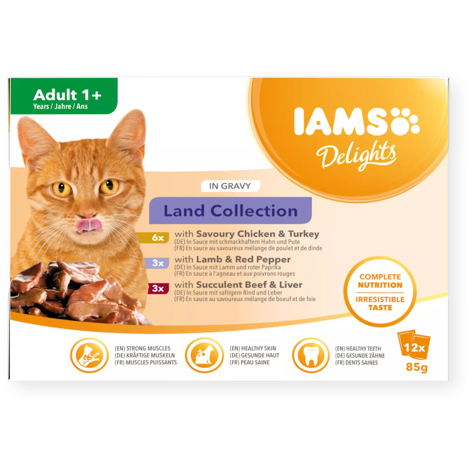 DELIGHT GRAVY LAND 12-PACK