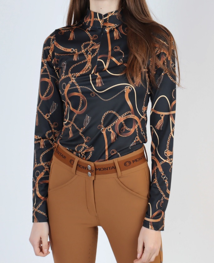 SHIRT HAILY PRINT BLACK