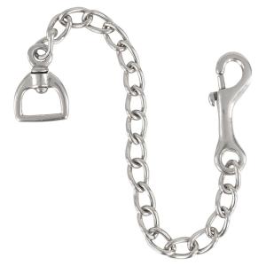 HINGSTKEDJA 50 CM SILVER