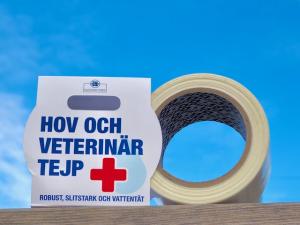 HOV & VETRINÄRTEJP 6,2CM X 18M