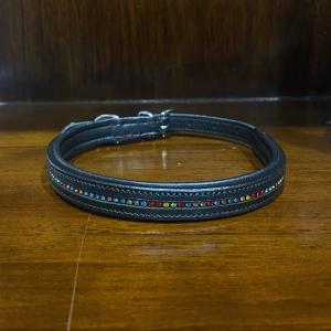 HUNDHALSBAND DIAMANT SVART