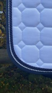 DRESSYRSCHABRAK OCTAGON VITT-NAVY