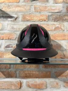 HJÄLM PREMIUM GLOSSY ECLIPSE BLACK FUCHSIA
