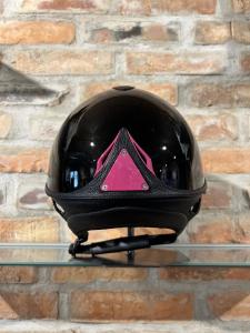 HJÄLM PREMIUM GLOSSY ECLIPSE BLACK FUCHSIA