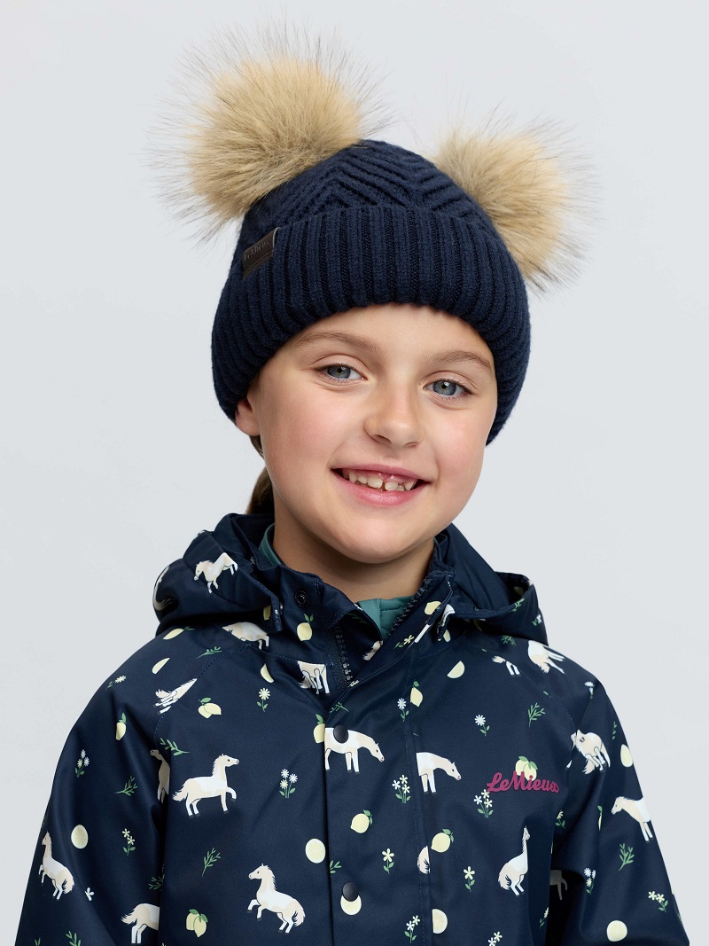 MÖSSA DOUBLE POM NAVY