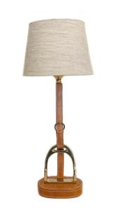 LAMPA STIGBYGEL LJUSBRUN/BEIGE