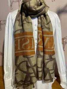 SCHAL LOGO LIGHT BROWN