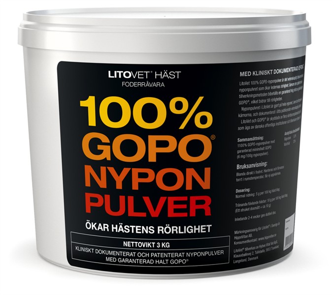 LitoVet GOPO-nypon  3 KG