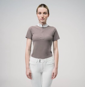 TÄVLINGSBLUS LOISE CRYSTAL LEAF VINTAGE ROSE