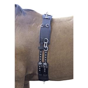 LONGERINGSGJORD NYLON SVART