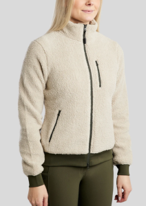 FLEECEJACKA MOEBBA OLIVE
