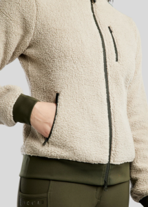 FLEECEJACKA MOEBBA OLIVE