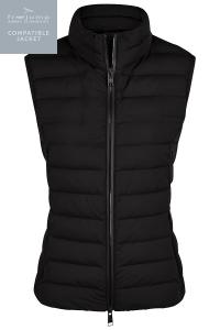 VÄST QUILTED BLACK