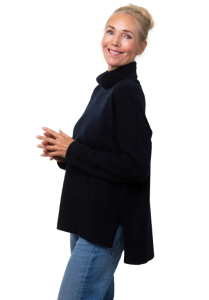 TRÖJA POLO KLASSISK MARINBLÅ