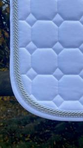 DRESSYRSCHABRAK OCTAGON VITT-SILVER