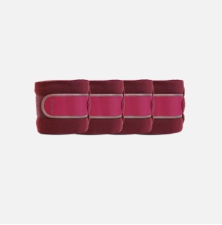 FLEECE BANDAGE POLAR BORDEAUX