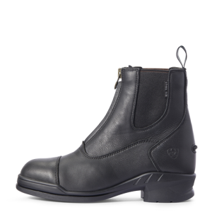 HERITAGE IV ZIP STEEL TOE BLACK