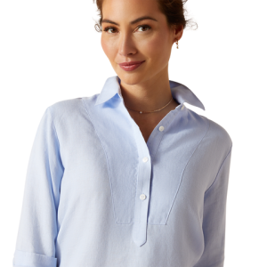 BLUS CAZADERO CHAMBRAY BLUE